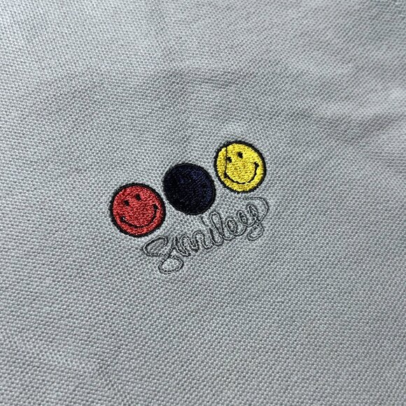 JC DE CASTELBEJAC + SMILEY POLO SHIRT - LONG SLEEVE - L - Picture 4 of 8